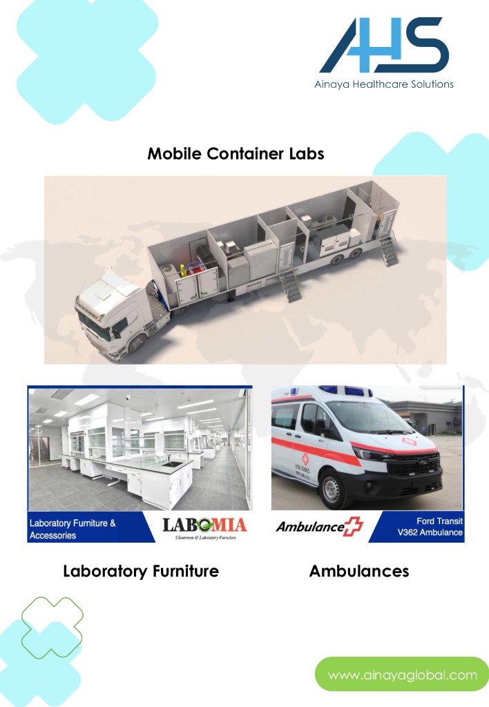 Mobile Container Laboratory Diagram